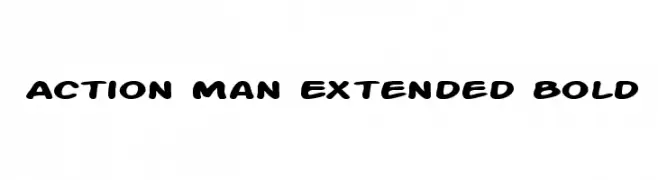 Action Man Extended Bold  Frei Schriftart Herunterladen