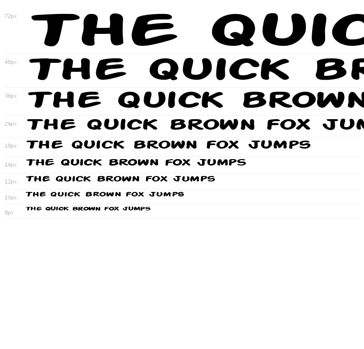 Action Man Extended Bold Waterfall