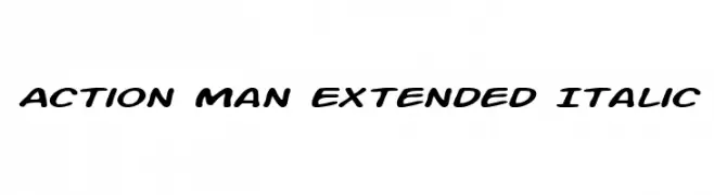 Action Man Extended Italic  baixar fontes gratis