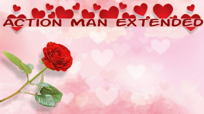 Action Man Extended Font examples