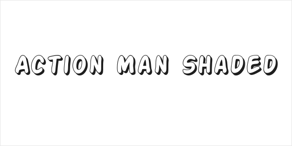 Action Man Shaded Logo