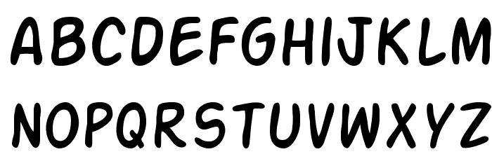 Action Man Font LOWERCASE