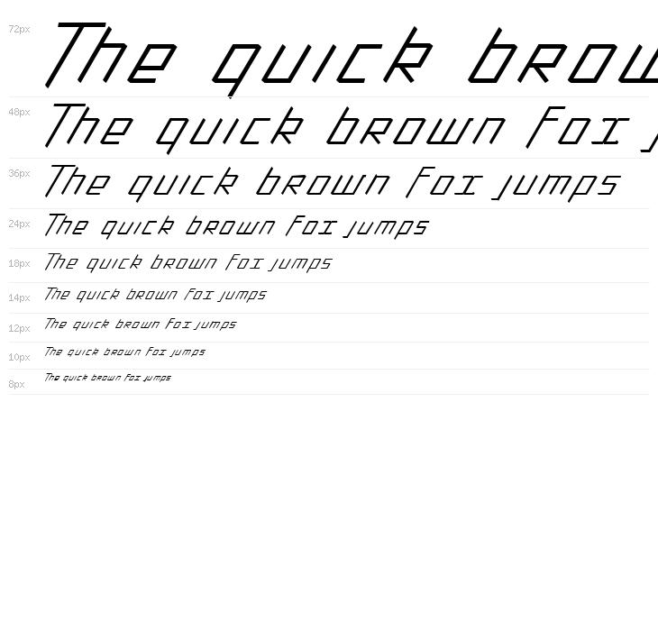 Action Protocol Italic Waterfall