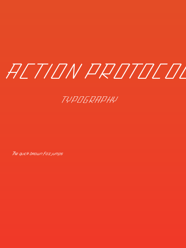 Action Protocol_PersonalUseOnly Poster