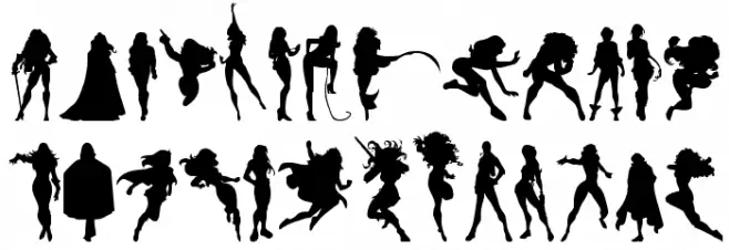 Action Women Fonte MAIÚSCULAS