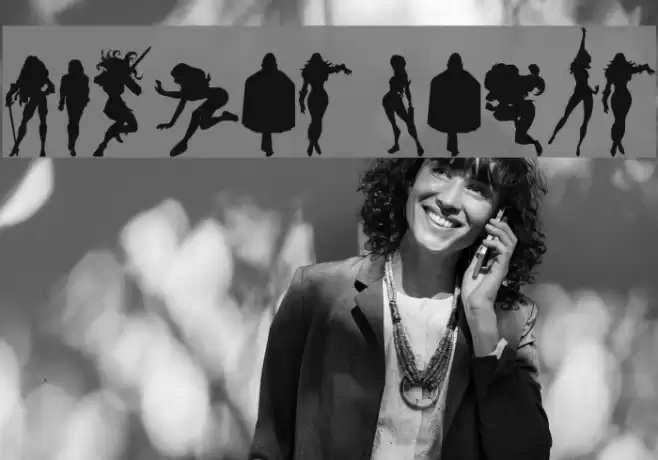 Action Women Font examples