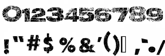 Action of the Time New Font OTHER CHARS