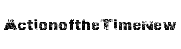 Action of the Time New  font caratteri gratis
