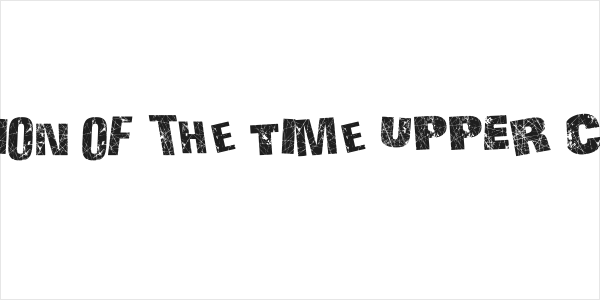 Action of the Time UPPER CASE Logo