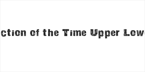 Action of the Time Upper Lower Logo
