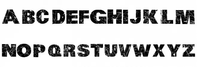 Action of the Time Шрифта ВЕРХНИЙ