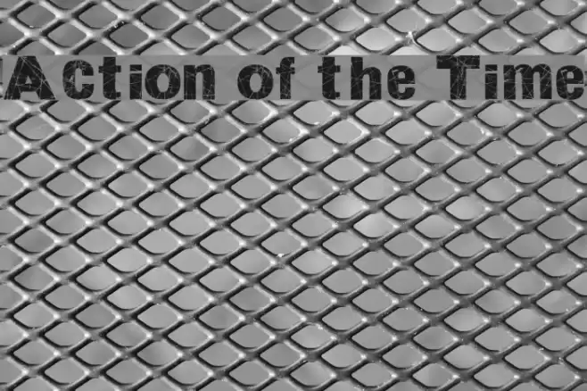 Action of the Time Font examples