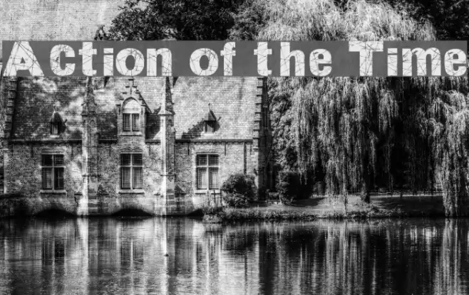 Action of the Time Font examples