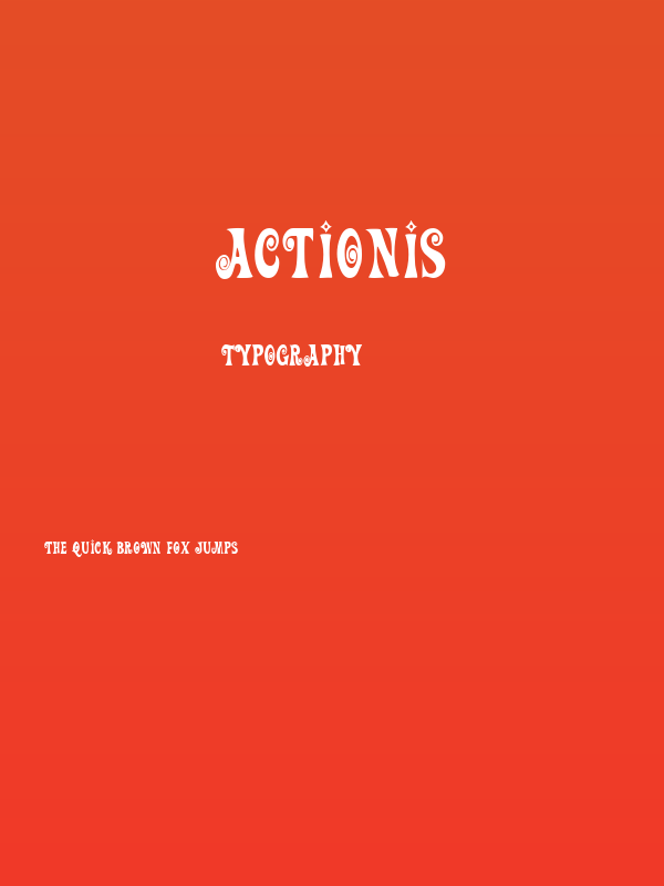 ActionIs Poster