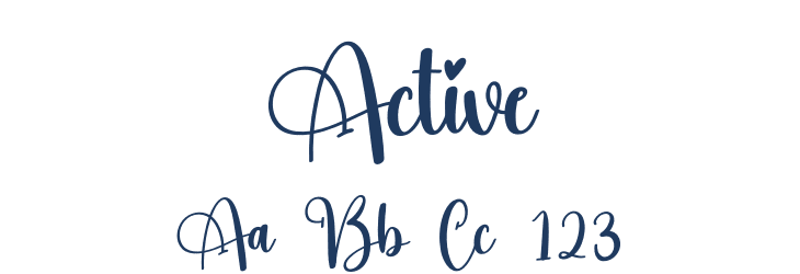Active Font Preview