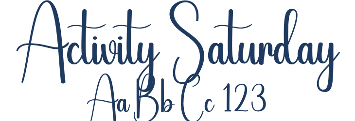 Activity Saturday Font Preview