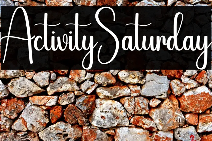 Activity Saturday Example 3