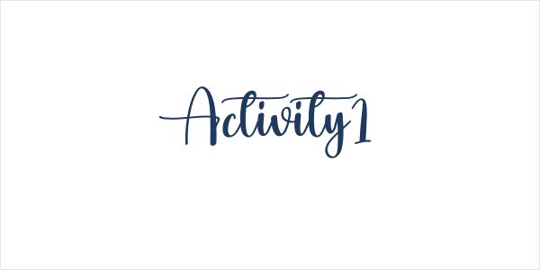 Activity1 Logo