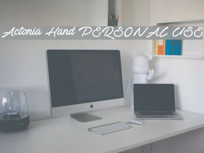 Actonia Hand PERSONAL USE Example 1