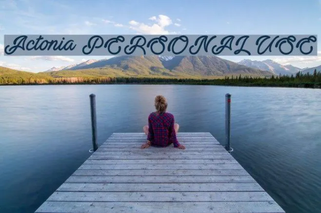 Actonia PERSONAL USE Example 2