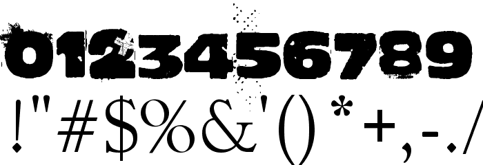 Actu Font OTHER CHARS