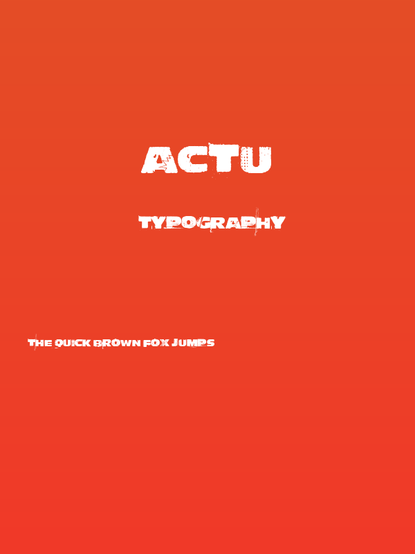 Actu Poster
