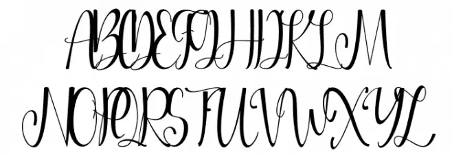Actually Шрифта ВЕРХНИЙ