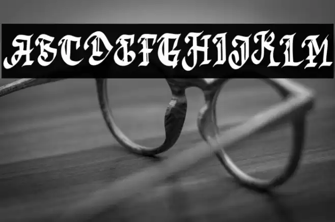 AcudeFREE Font examples