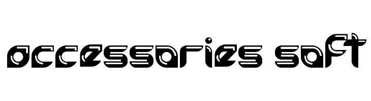 accessories soft Font