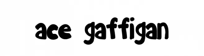 ace gaffigan  免费字体下载