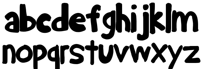 ace gaffigan Font LOWERCASE