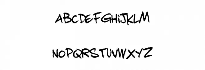 achille nzoda 字体 大写