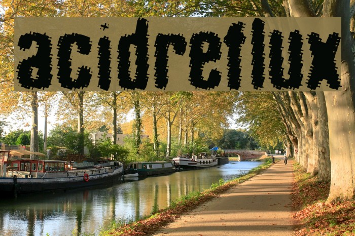 acid_reflux Font examples
