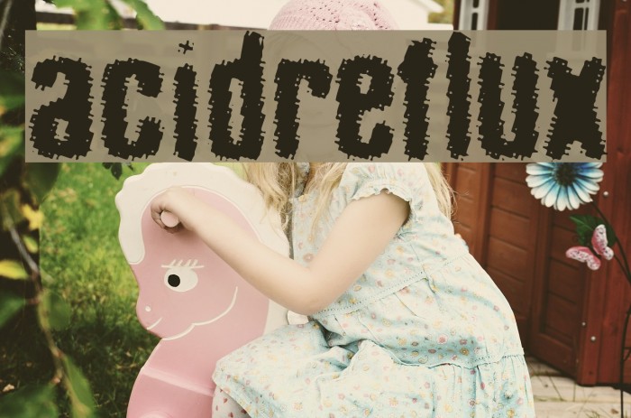 acid_reflux Font examples