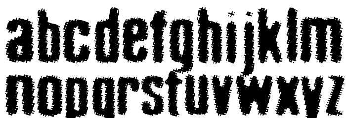 acid_reflux Font LOWERCASE