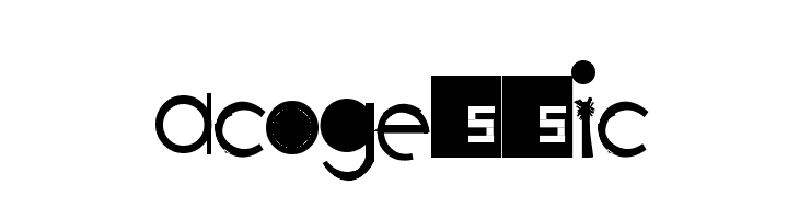 acogessic  免费字体下载