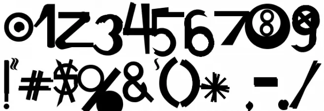 acogessic Font OTHER CHARS