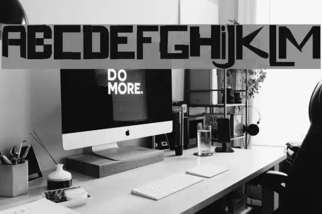 acogessic Font examples