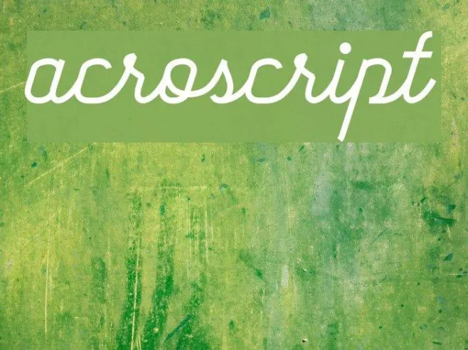 acroscript Example 1