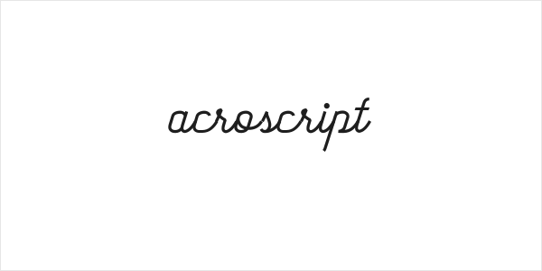acroscript Logo