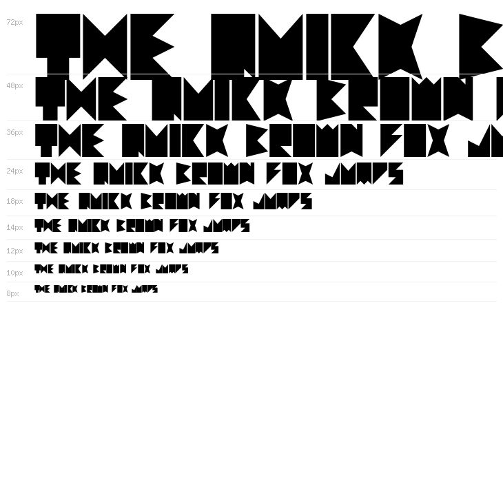 acute solid Waterfall