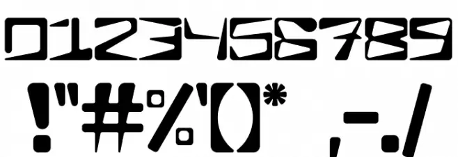 ADAPT Font OTHER CHARS