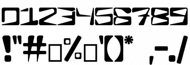 ADAPT Font OTHER CHARS