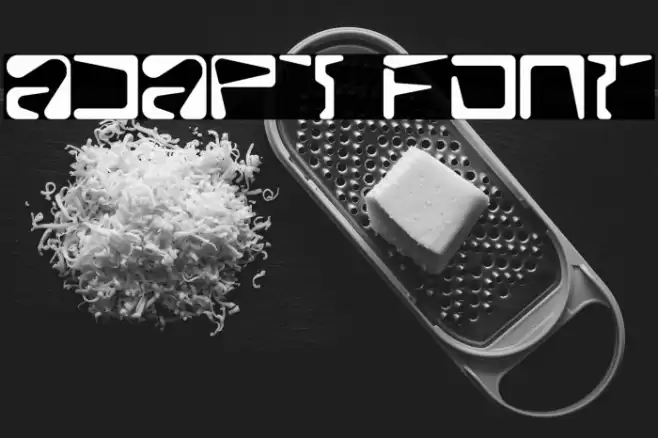 ADAPT Font examples