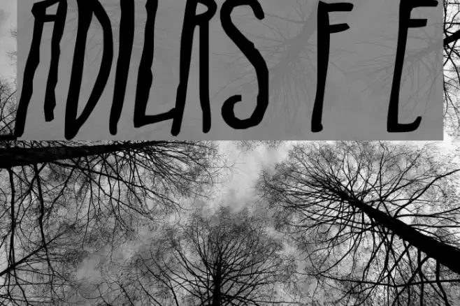 ADIstiLleRS Font Edgy Font examples