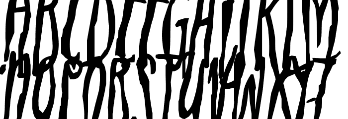 ADIstiLleRS Font Edgy Font LOWERCASE