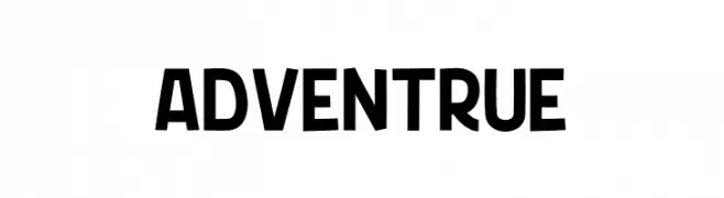 ADVENTRUE  Frei Schriftart Herunterladen