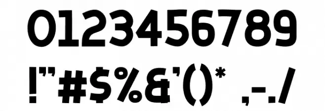 ADVENTRUE Font OTHER CHARS
