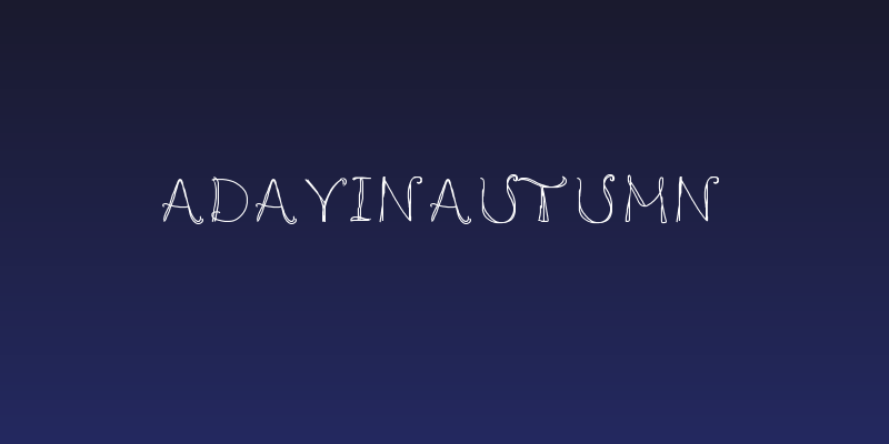 ADayInAutumn Social Header