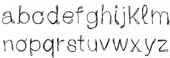 ADayInAutumn Font LOWERCASE